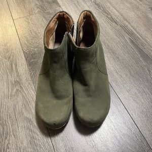 Green Dansko Maria boots